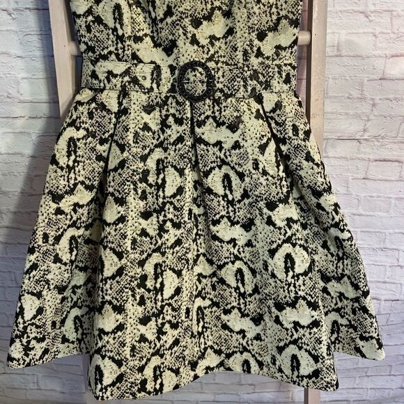 💝 3/$75 Nine West Metallic Fit and Flare Dress - Picture 3 of 7